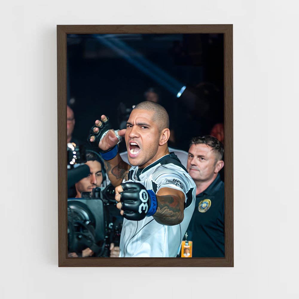 Poster Alex pereira enflammer – affiche MMA (vue 5)